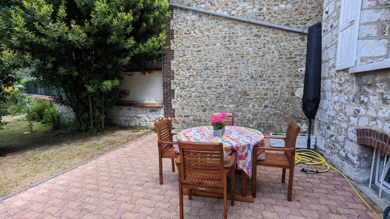 Villa Capucine - Maison De Ville Avec Jardin Dans Vernon-Giverny Вернон Екстер'єр фото